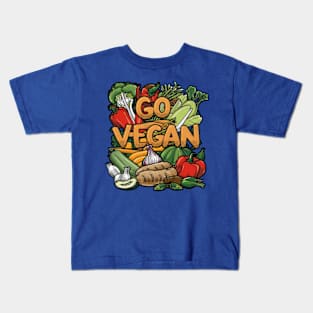 Go Vegan ! Kids T-Shirt